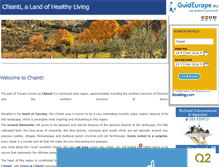 Tablet Screenshot of chianti-tourism.com
